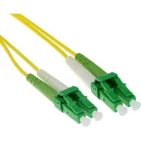 ACT RL2601 Glasvezel Patchkabel Duplex LSZH - LC/APC8 9/125µm OS2 - 1 meter