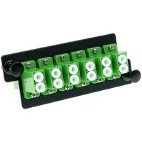 ACT FA2154 Adapterplaat | 6x LC Duplex (12V) OS2 APC8