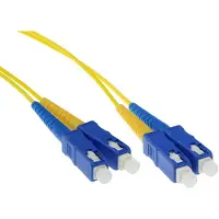 ACT RL3950 Glasvezel Patchkabel Duplex LSZH Singlemode - SC-SC 9/125µm OS2 - 50 meter