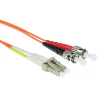 ACT RL7530 Glasvezel Patchkabel Duplex LSZH - LC/ST 50/125µm OM2 - 30 meter
