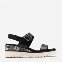 Clarks Dames Diaz Rose Sandalen Black Combi
