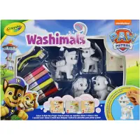 Crayola - Washimals - Hobbypakket - Paw Patrol - Activiteitenset met 4 Puppy's