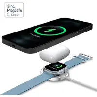 Mobilize 3 In 1 MagSafe Oplader En Kabel