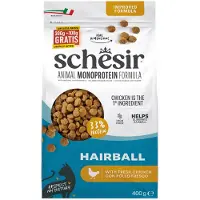 Schesir 8x Monoproteïne Promo Kattenvoer Droog Hairball Kip 400 gr
