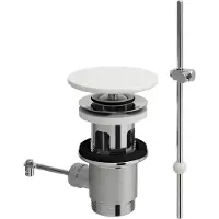 Laufen - Afsluitbare wastafelafvoer, wit H8981910000001