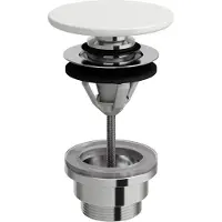 Laufen - Afsluitbare Click-clack afvoer, mat wit H8981927570001