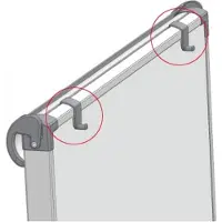 Franken Statiefdoppen voor whiteboard FC41 / FC81