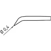 Weller RTW1 Soldeerpunt Ronde vorm Grootte soldeerpunt 0.2 mm Inhoud: 1 stuk(s)
