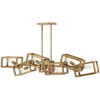 Hinkley/ Fredrick Ramond LED Hanglamp Ensemble | 6X E27 Max 60W | Dimbaar | Brushed Bronze