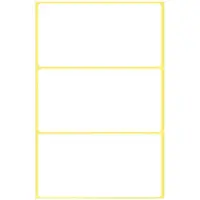 Avery Zweckform Etiket Avery 3081 76x39mm wit 18 stuks - 8 stuks