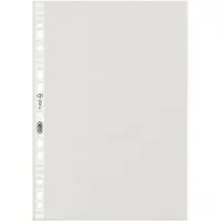 Pierre by Elba documenthoezen A4, PP 0,06mm, anti-reflectie structuur, transparant
