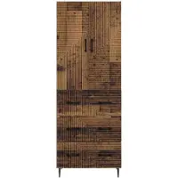 vidaXL Kastenset 2 st 66 x 34,5 x 90 cm Bewerkt hout Oud hout
