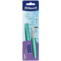 Pelikan vulpen Twist - Turquoise - Incl. 2 extra patronen