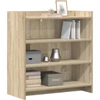 vidaXL Dressoir Sonoma Eiken 75 x 36 x 80 cm Bewerkt hout