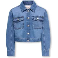 ONLY GIRLS Tussenjas 'KOGLumi' blauw denim