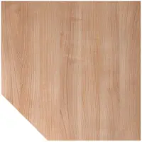 Hjh OFFICE PRO XBT12 W - trapeziumvormige plaat 120 x 120 Walnoot