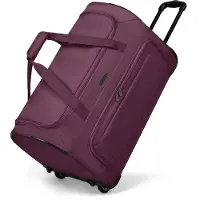 Redolz Duffle Essentials reistas op 2 wielen 61 cm - burgundy