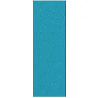 vidaXL Deurmat Cyaan en Zwart 120 x 350 cm 100% Polyamide