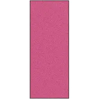 vidaXL Deurmat Roze en Zwart 120 x 300 cm 100% Polyamide