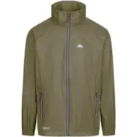 Trespass Unisex, Buitenjas, QIKPAC X Unisex Shell Jas (XL), Groen, XL