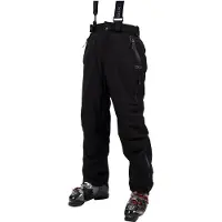 Trespass Mannen, Skibroek, DLX KRISTOFF II Heren skibroek (XS), Zwart, XS