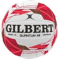 Gilbert Netball Quantum X5 Match Ball - Size 5 - Country Quantum X5 Match Ball