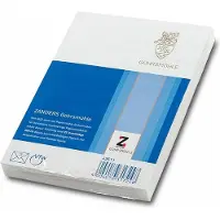 GOHRSMÜHLE envelop Bankpost, 114x162 mm, 80 g/m2, gegomd, zijdevoering, wit, 25 st