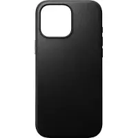 Nomad Modern Leren Case iPhone 16 Pro Max Zwart - NM01693185