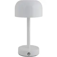 Leitmotiv Tafellamp James LED Iron Shiny White