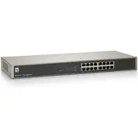 LevelOne Gsw-1657 Switch 16 Poorten