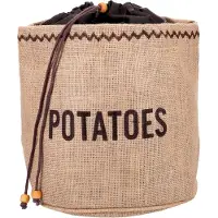 Natural Elements Potatos 25x25 Cm Food Bag Bruin