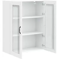 vidaXL Vaatwasserpaneel Kalmar Wit 80 x 31 x 100 cm Bewerkt hout