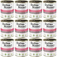 Dolina Noteci Premium rijk aan kalfsvlees met groene erwten – natvoer voor honden – 800g