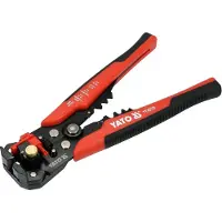 YATO Multifunctionele isolatie stripper - - YT-23133 - 205 mm - 191 stuks (connectoren) - Cr12MoV bladen