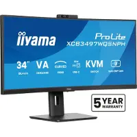 Iiyama ProLite XCB3497WQSNPH-B1 34" UWQHD 120Hz Curved