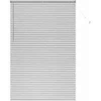 vidaXL - Venetiaanse - jaloezie - zilver - 220 - x - 145 - cm - 25 - mm - Aluminium