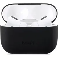 Holdit Silicone Case voor de Apple AirPods Pro / Pro 2 - Zwart