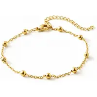 Trend Armband - Goudkleurig- verguld - dames - Vrouwen - feest sieraden - verjaardag cadeau - cadeau - vakantie