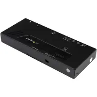 StarTech.com 2 poorts automatische HDMI video switch - 4K 2x1 HDMI switch met snelschakeling