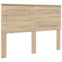 vidaXL Hoofdbord Sonoma Eik 100 cm Geconstrueerd hout