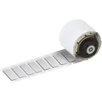 Brady M6-01-7593-SL polyester labels zilver 27 mm x 7,95 mm (origineel)