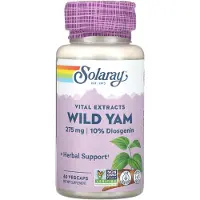 Solaray Wild Yam Capsules 60 Eenheden
