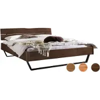 Hasena Lounge Fossoli Bettgestell Massivholz