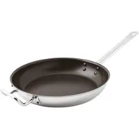 Sambonet - Tri Ply Koekenpan Non Stick Ø 32 cm - Roestvast Staal - Zilver