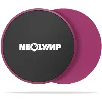 NEOLYMP Pilates Slider Set met dubbelzijdige glijschijven voor core en volledig lichaam