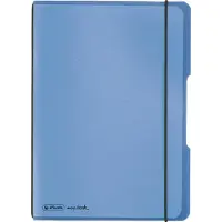 Herlitz My.book Schrift A5 Geruit PP Lichtblauw Niet geperforeerd 80 Pagina's