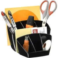 Cep Pro Confort Bureau organizer Kunststof Zwart 15,8 x 14,3 x 9,3 cm