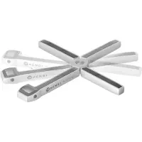 Hendi Opvouwbare keukenweegschaal – 5 kg – metaal & ABS – LCD & tarrafunctie – compact ontwerp