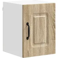 vidaXL Vaatwasserpaneel Kalmar 2 pcs Sonoma Eik Bewerkt hout