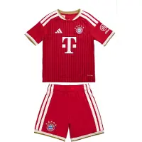 Adidas Set 'FC Bayern 26/27 Home Kids' rood / wit